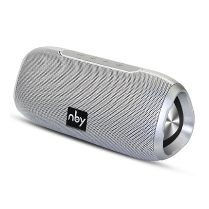 Draadloze Luidspreker Externe Speaker Wireless Bluetooth 4.2 Speaker Soundbar Box Zilver