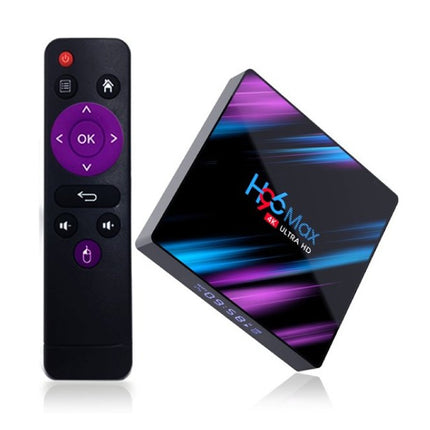 H96 Max 4K TV Box Mediaspeler Android Kodi - 4GB RAM - 64GB Opslagruimte