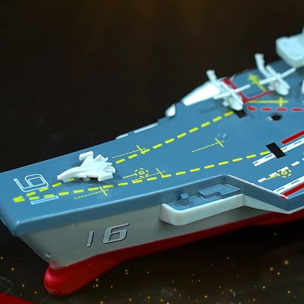 RC Mini Vliegdekschip met Afstandsbediening - Elektrisch Speelgoed Boot Schip Waterdicht