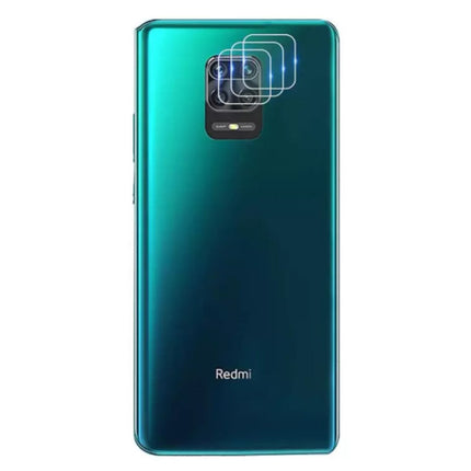 3-Pack Xiaomi Redmi 9T Tempered Glass Camera Lens Cover - Shockproof Film Case Bescherming
