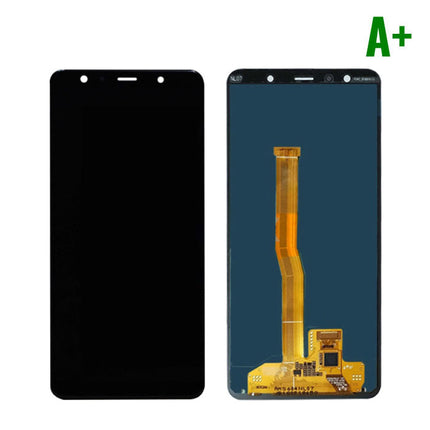Samsung Galaxy A7 2018 A750 Scherm (Touchscreen + AMOLED + Onderdelen) A+ Kwaliteit - Zwart 