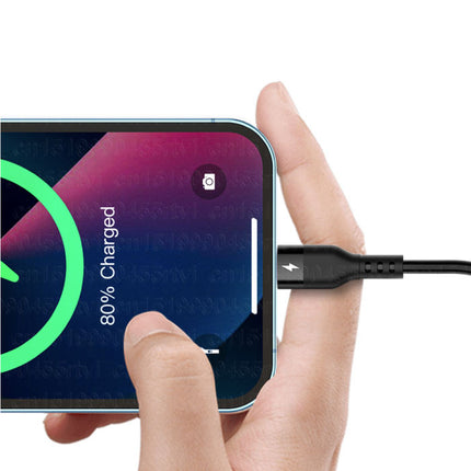 Spiraal Oplaadkabel voor iPhone Lightning - 1 meter - 2.4A Oplader Data Kabel Wit