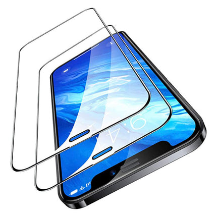 iPhone 12 Pro Max Full Cover Screen Protector 2.5D Tempered Glass Film Gehard Glas Glazen