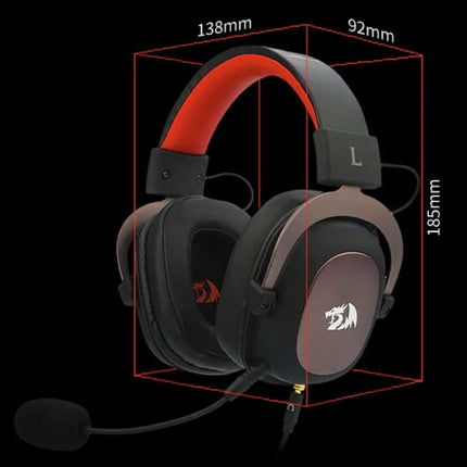 H510 Zeus AUX Gaming Headset - Voor PS4/XBOX/PC 7.1 Surround Sound - Headphones Koptelefoon  met Microfoon Zwart