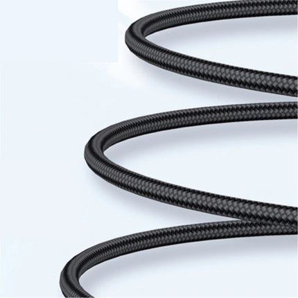 Gekrulde USB-C Oplaadkabel - 5A Spiraal Veer Datakabel 1.5 Meter Oplader Kabel Rood