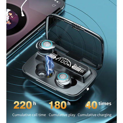 M17 Draadloze Oortjes met Touch Control - 4000mAh TWS Powerbank Smart Touch Control Bluetooth 5.1 Ear Buds Earphones Earbuds Oortelefoon 
