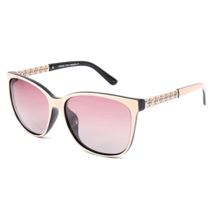Mode Zonnebril voor Dames - UV400 Bril Driving Shades - Goud
