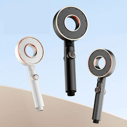 Booster Douchekop - Hoge Druk 3-modi Badkuip Badkamer Douche - Grijs