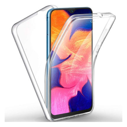 Xiaomi Mi 9 Lite Full Body 360° Hoesje - Volledige Bescherming Transparant TPU Silicone Case + PET Screenprotector