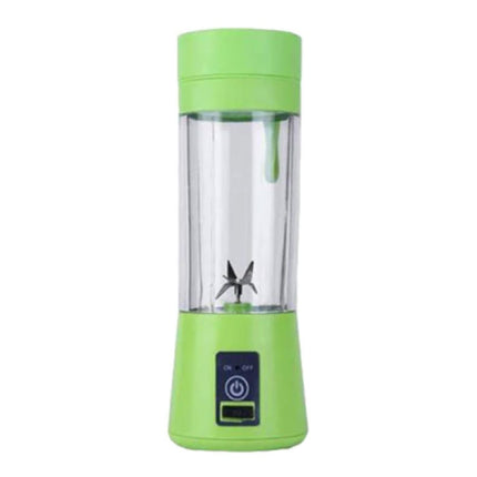 Draagbare Blender met 6 Freesmessen  - Portable Smoothie Maker Juicer Sapcentrifuge Groen