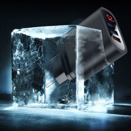 Qualcomm Quick Charge 3.0 Triple 3x Port USB Muur Oplader Wallcharger AC Thuislader Stekkerlader Adapter