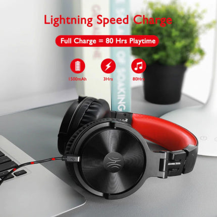Draadloze Gaming Koptelefoon met Boom Mic - Voor PC/Xbox/PS4/PS5 - Headset Headphones met Microfoon Zwart