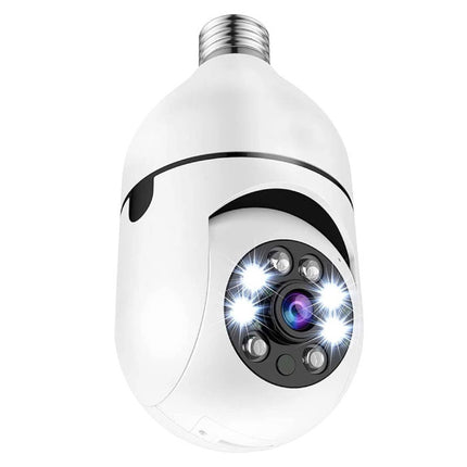E27 Lamp Camera met Microfoon - WiFi Night Vision Motion Detection Smart Home Security