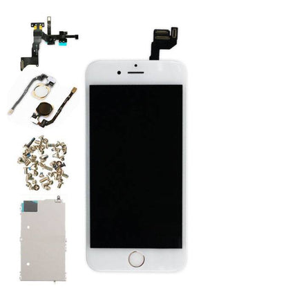 iPhone 6S 4.7" Voorgemonteerd Scherm (Touchscreen + LCD + Onderdelen) A+ Kwaliteit - Wit + Gereedschap