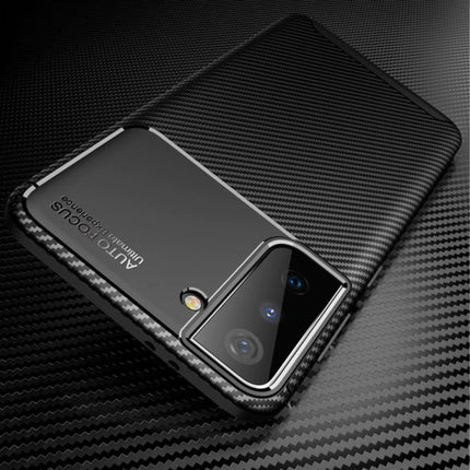 Samsung Galaxy S21 Plus Hoesje - Shockproof Case Siliconen Rubber Cover Blauw