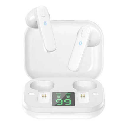 R20 Draadloze Oortjes - ANC Ruisonderdrukking Touch Control Oordopjes TWS Bluetooth 5.0 Earphones Earbuds Oortelefoon Zwart