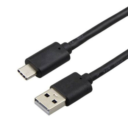 5-Pack USB - USB-C Oplaadkabel Data Kabel Android 1 Meter Zwart/Wit