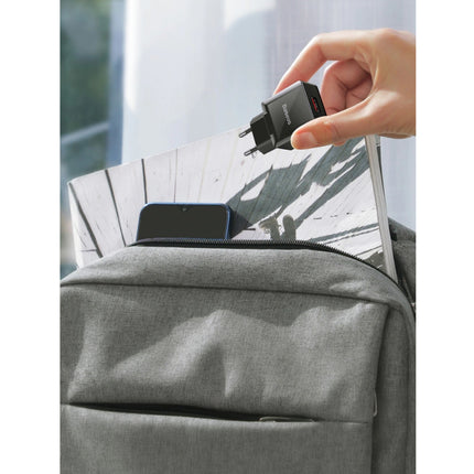 Fast Charge USB Stekkerlader - Quick Charge 3.0 Muur Oplader Wallcharger AC Thuislader Adapter Wit