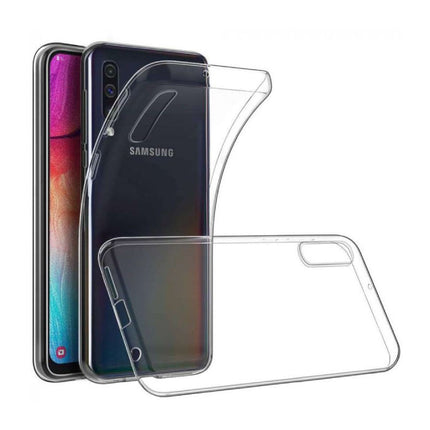 Samsung Galaxy A70 Transparant Clear Case Cover Silicone TPU Hoesje 