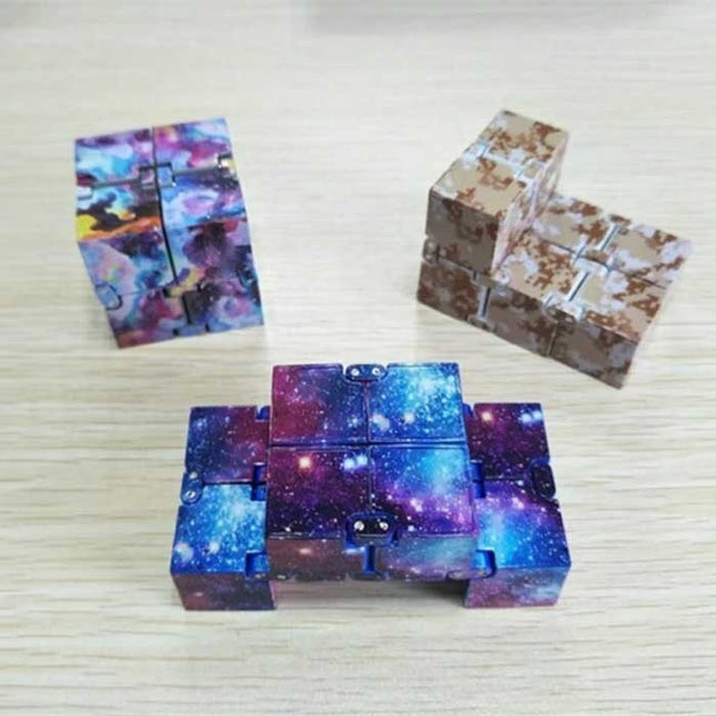 Infinity Cube Friemelkubus - Fidget Pad Anti Stress Gadget Speelgoed Space