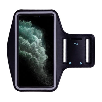 Waterdicht Hoesje voor iPhone 12 - Sport Tasje Zakje Cover Case Armband Jogging Hard Lopen Zwart