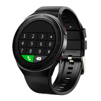 MT-3 Smartwatch met Luidspreker en Hartslagmonitor -  Fitness Sport Activity Tracker Silica Gel Bandje Horloge iOS Android Zwart