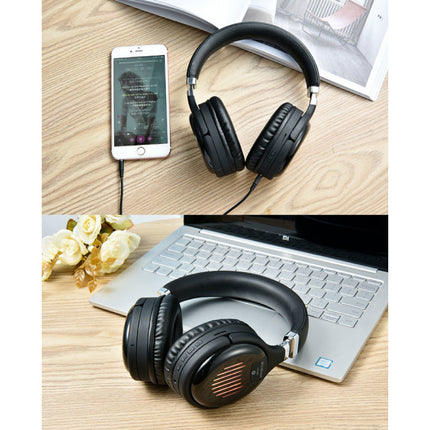 TM-061 Draadloze Koptelefoon Bluetooth Wireless Headphones Stereo Gaming Goud