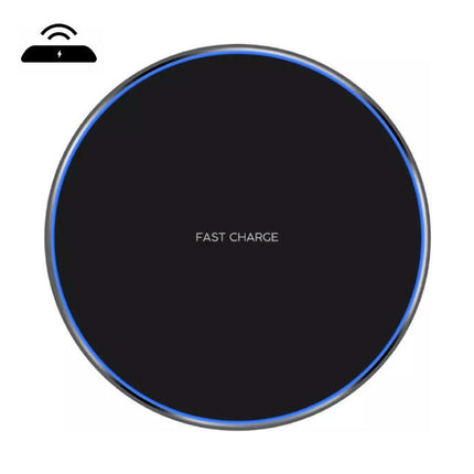 Qi GY-68 Universele Draadloze Oplader 9V - 1.67A Wireless Charging Pad Zwart