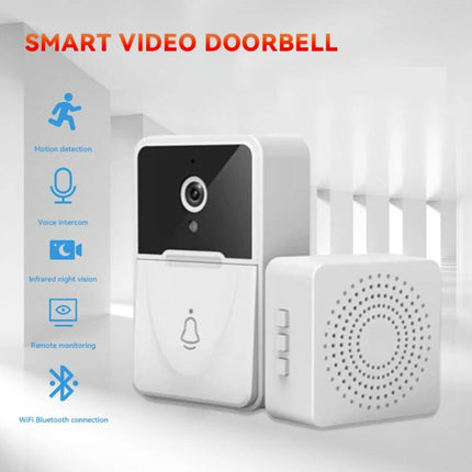 X3 Draadloze Deurbel met Camera en WiFi - Intercom Smart Home Security - IR Night Vision en Bewegingsdetectie