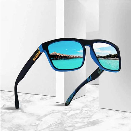 Gepolariseerde Zonnebril - Retro Driving Shades Klassiek Blauw 