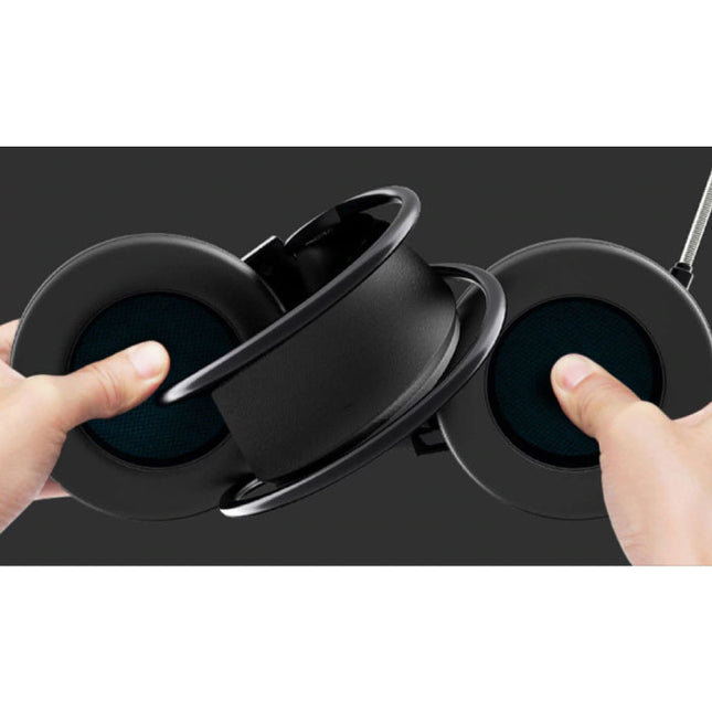 Gaming Koptelefoon Bedraad voor PC/Xbox/PS4/PS5 - Headset Headphones met Microfoon Zwart