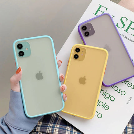 iPhone 6S Plus Bumper Hoesje Case Cover Silicone TPU Anti-Shock Transparant