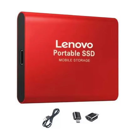 Externe SSD Kaart - USB Harde Schijf - 4 TB - Geheugen Kaart voor PC / Laptop - Rood