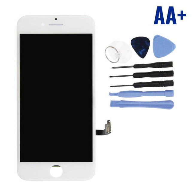 iPhone 7 Scherm (Touchscreen + LCD + Onderdelen) AA+ Kwaliteit - Wit + Gereedschap