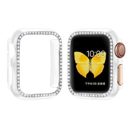 Diamond Hoesje voor iWatch Series 38mm - Hard Bumper Case Cover Transparant