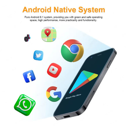 P60 Pro Mini Smartphone - 2 GB RAM - 16 GB Opslag - 2 MP Camera - 1000mAh Batterij - Zwart