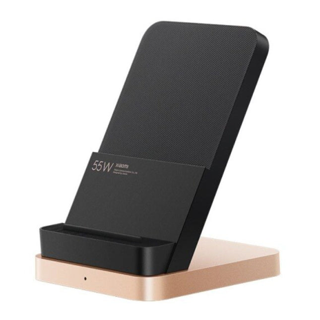 55W Draadloze Oplader - Fast Charge Qi Universele Oplader Telefoon Houder Wireless Charging Zwart