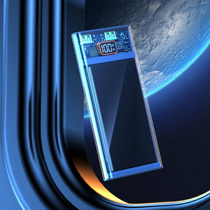 30.000mAh Powerbank met 2 Poorten - 22.5W Power Delivery - Externe Noodaccu Batterij Oplader Grijs