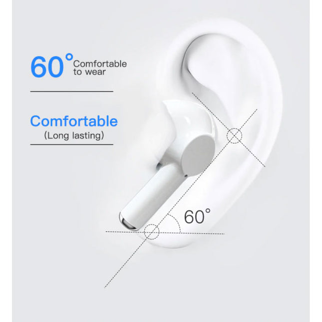 A1 Draadloze Oortjes - True Touch Control TWS Bluetooth 5.0 Ear Buds Wireless Earphones Earbuds Oortelefoon Wit