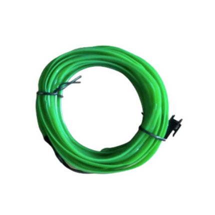 Neon LED Strip 5 Meter - Flexibele Verlichting Tube met  AA Batterij Adapter Waterdicht Groen