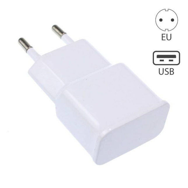 2-Pack voor Samsung Stekker Muur Lader Oplader USB AC Thuis Wit