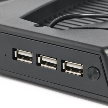 Multifunctionele Dual Ventilator Cooling Stand Mount en Oplaadstation voor PlayStation 5 - PS5 - Koeling Standaard Cooler Zwart