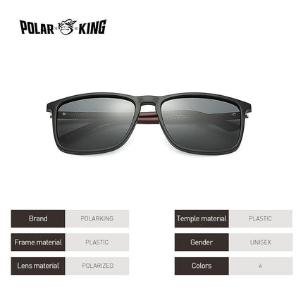 Gepolariseerde Zonnebril Unisex - Vintage Shades Klassieke Reisbril UV400 Bruin