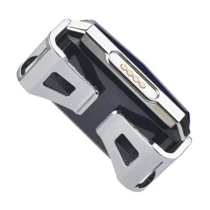 GPS Tracker Halsband - Huisdier Verloren Real Time Locator IP67 Magnetisch Opladen Blauw