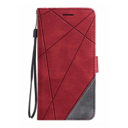 Xiaomi Redmi 5A Flip Case - Leren Portefeuille PU Leer Wallet Cover Cas Hoesje Rood