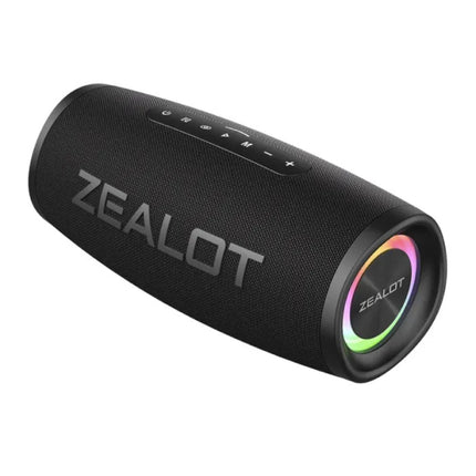 S56 Bluetooth 5.2 RGB Soundbox - 8000mAh Batterij - 3D HiFi Draadloze Luidspreker - Zwart