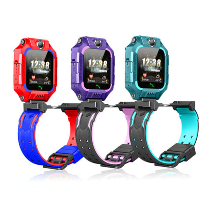 Q19 Smartwatch voor Kinderen met GPS Tracker 2G Smartband Smartphone Horloge IPS iOS Android Rood