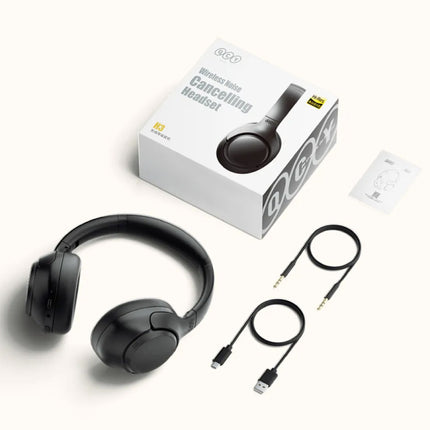 H3 Draadloze Koptelefoon - ANC Bluetooth 5.4 Hi-Res Headset Donkerblauw