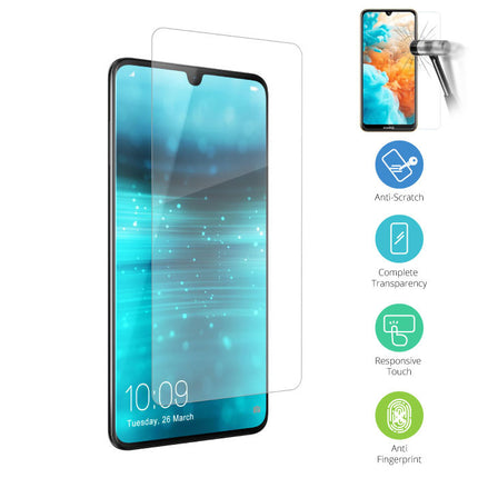Huawei P30 Transparant TPU Hoesje + Screen Protector Tempered Glass