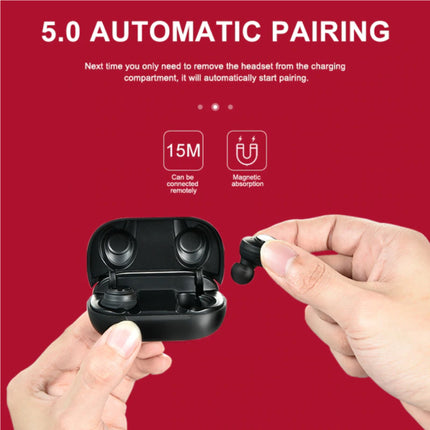 TWS-X9 Draadloze Bluetooth Oortjes Earphones Earbuds  Ear Wireless Buds Oortelefoon Zwart